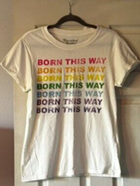 NWOT Recycled Karma Born This Way (Lady Gaga) T-Shirt - Small